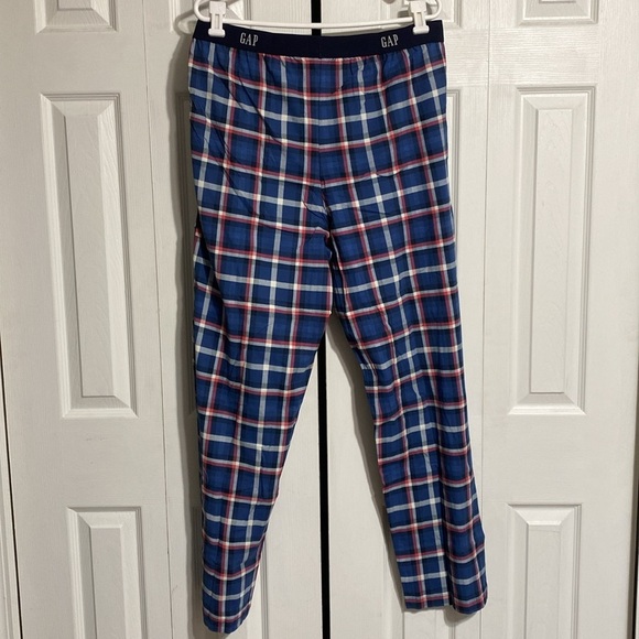 Gap mens plaid casual lounge pants SIZE LARGE - Picture 6 of 12